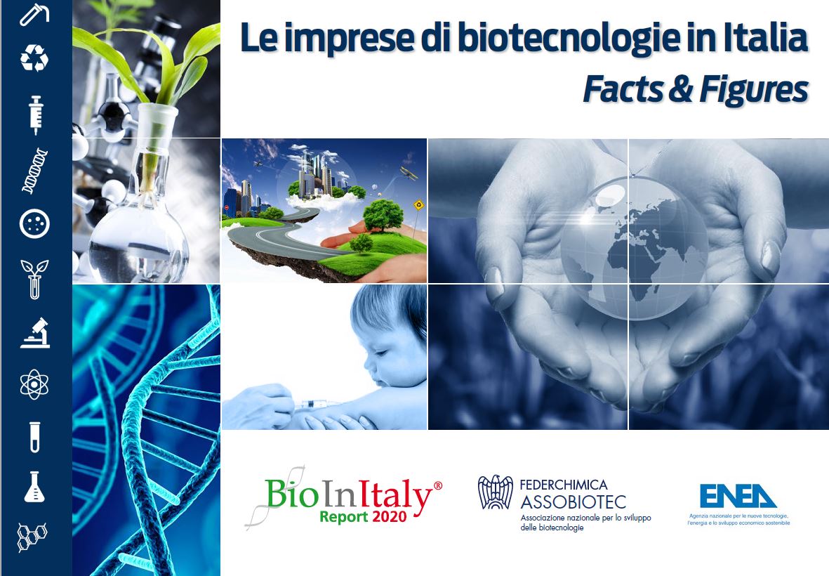 Rapporto “Le imprese di biotecnologie in Italia” 2020