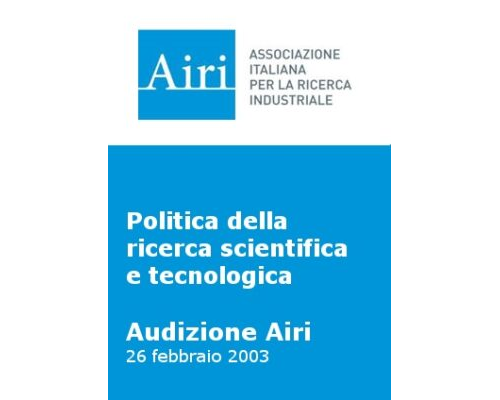 Attuazione politica nazionale relativa alla ricerca scientifica e tecnologica