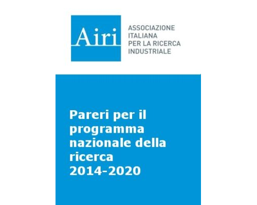 Pareri Airi per il Programma Nazionale della Ricerca 2014-2020